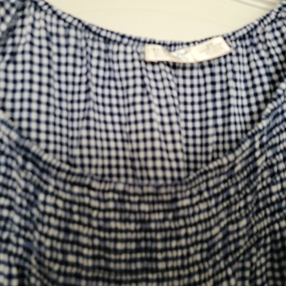 Terra and Sky Woman's Blue and White Size Blouse 2X - Picture 6 of 9